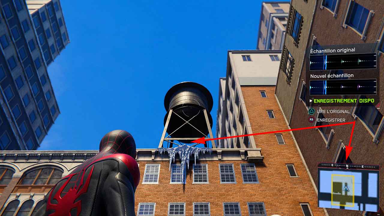 Solution Spider-Man Miles Morales liste des sons à enregistrer et emplacements de tous les échantillons sonores