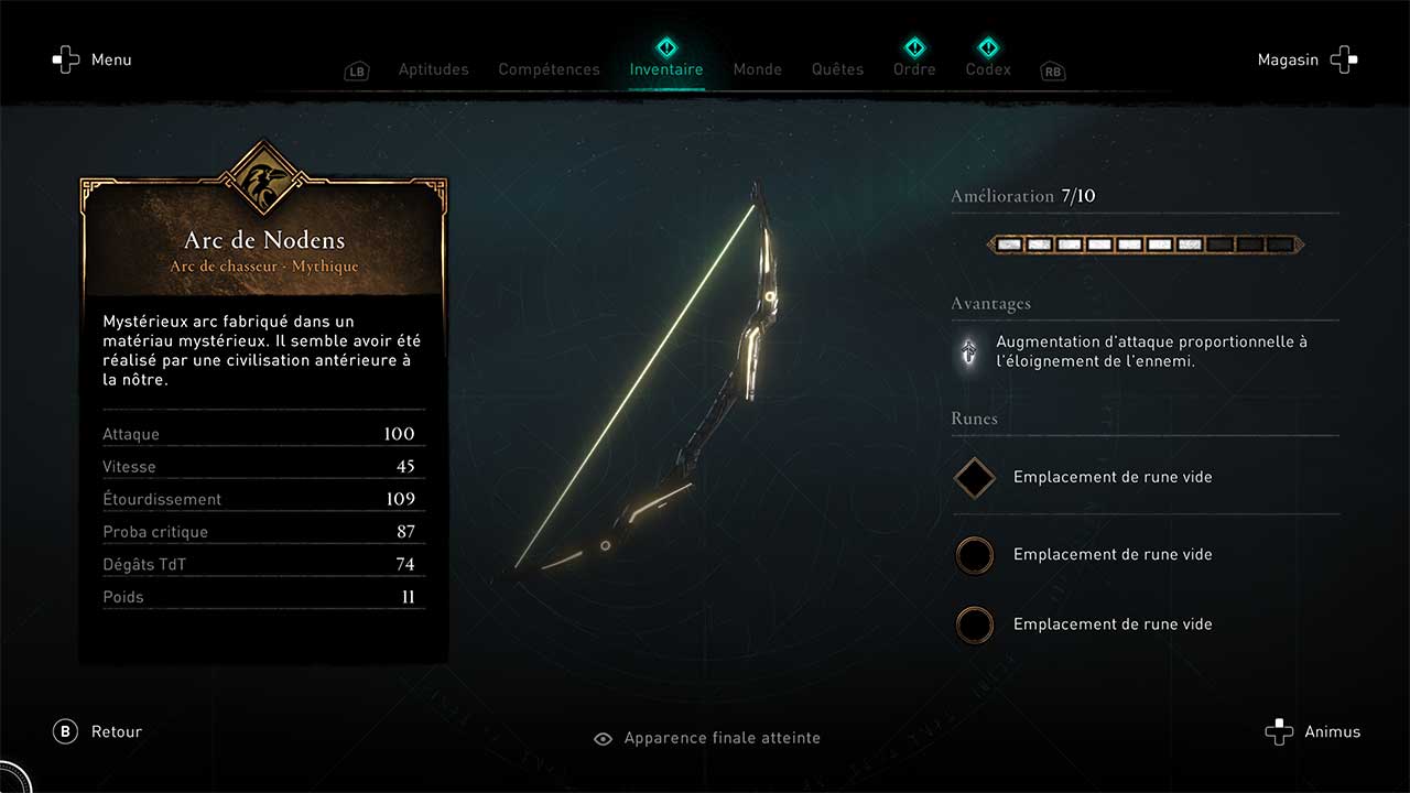 AssassinsCreedValhallaarcdenodensmeilleurearme Generation Game