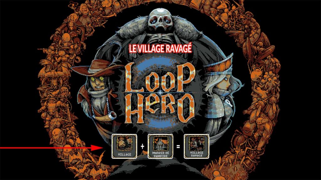 loop-hero-combo-le-village-ravage