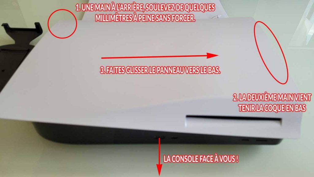 enlever-deuxieme-coque-capot-PS5-tuto-2