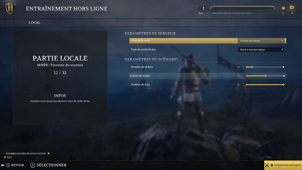 Chivalry-2-mode-campagne-solo-entrainement-local