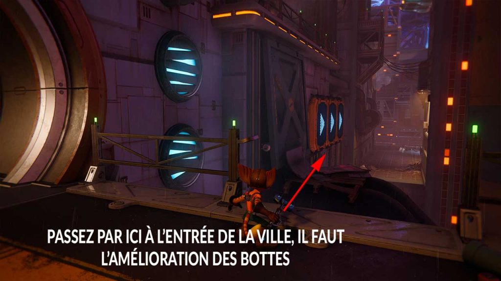 emplacement-boulon-en-or-3-Ratchet-et-Clank-Rift-Apart-planete-Corson-V