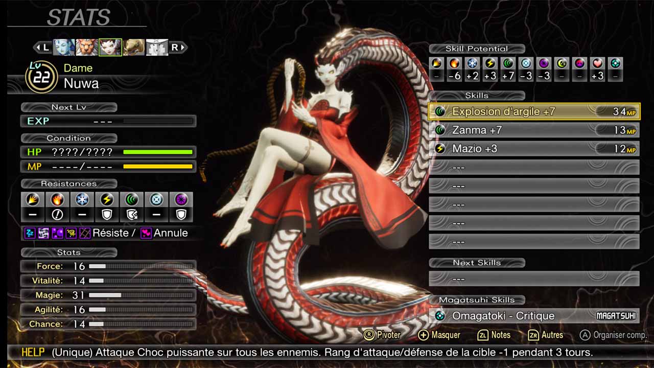 Guide Shin Megami Tensei V comment réussir à vaincre le deuxième boss majeur du jeu, Nuwa
