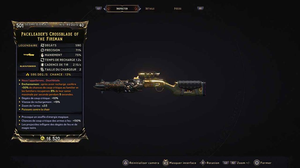 Tiny-Tinas-Wonderlands-fusil-a-pompe-legendaire-crossblade-of-fireman