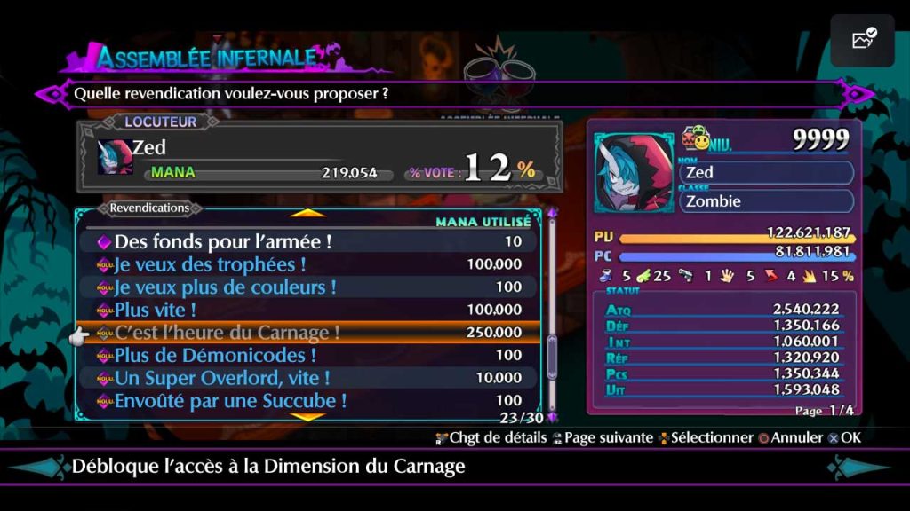 assemblee-infernale-Disgaea-6-Complete-mode-carnage