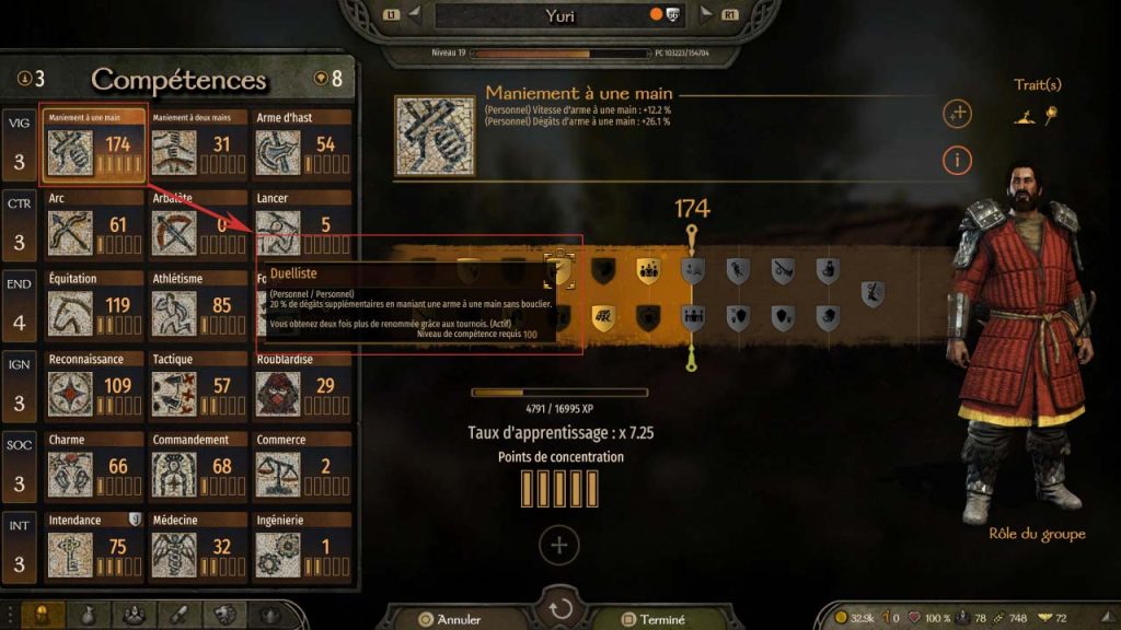 competence-duelliste-obtenir-plus-de-renommee-Mount-et-Blade-2-Bannerlord