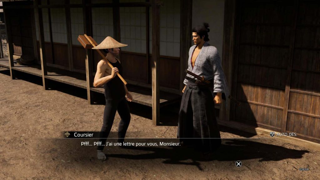 lettre-coursier-payer-la-dette-de-haruka-Like-a-Dragon-Ishin