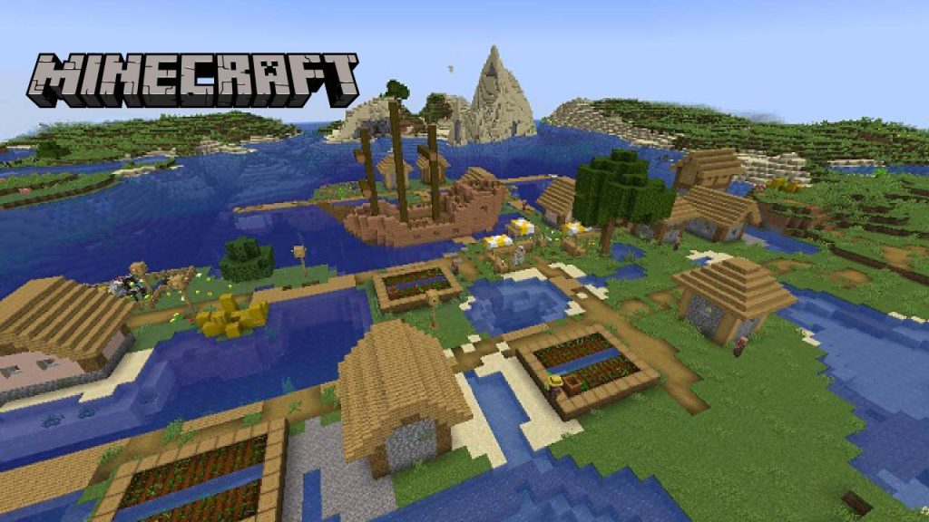 minecraft-guide-meilleure-seed-2023-village-pirates