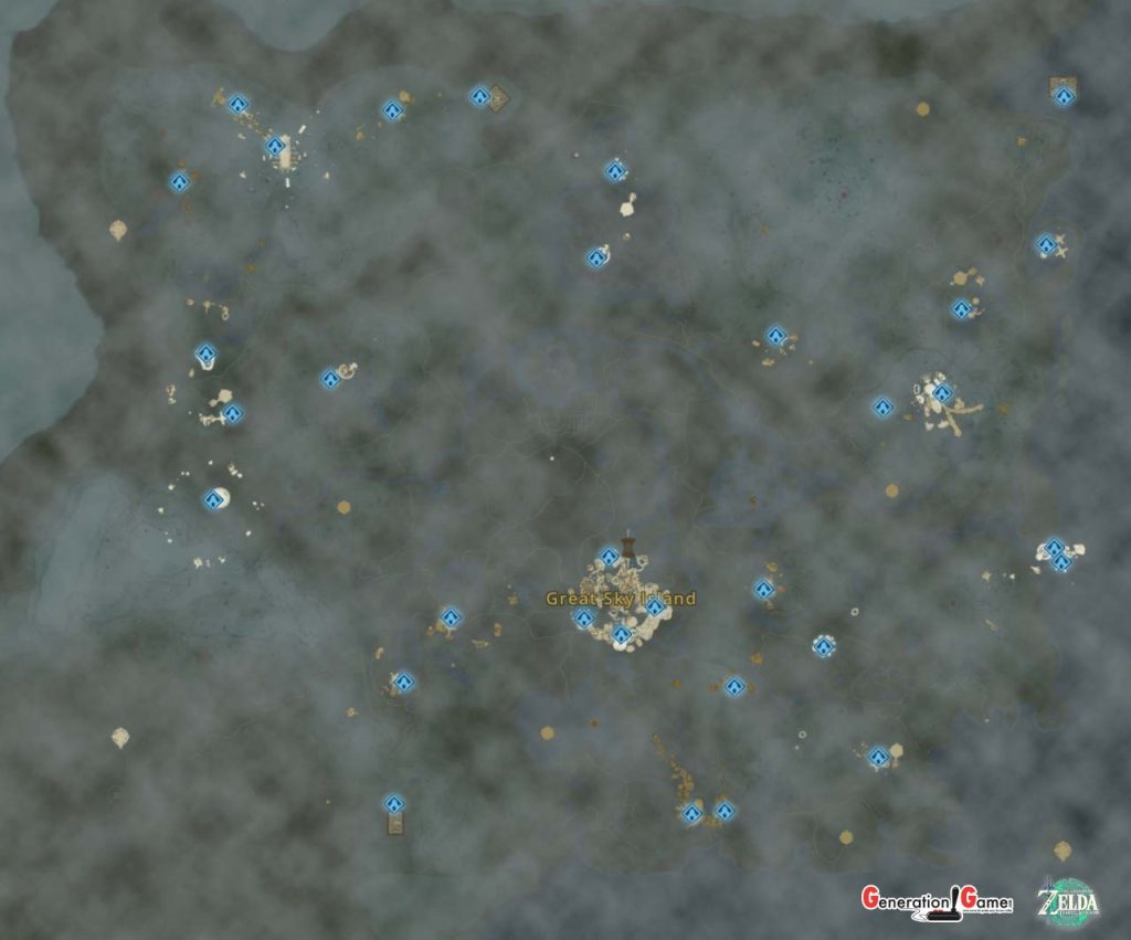 Liste et emplacements de tous les sanctuaires dans The Legend of Zelda Tears of the Kingdom