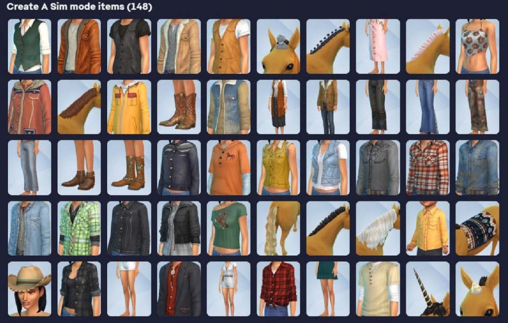 sims-4-vie-au-ranch-elements-cosmetiques-et-chevaux-liste-02