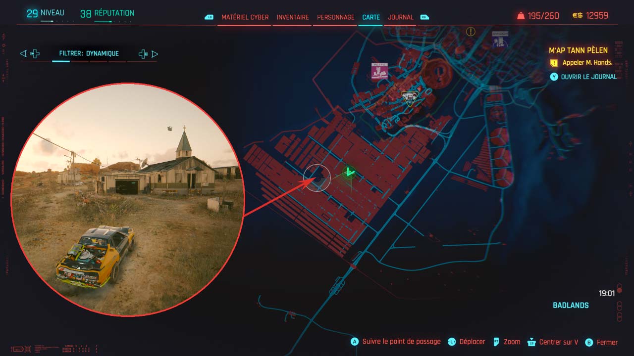Guide Cyberpunk 2077 v2.0 comment obtenir le monster truck secret Mackinaw « Demiurge »