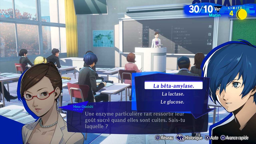 Persona-3-Reload-reponse-cours-beta-amylase
