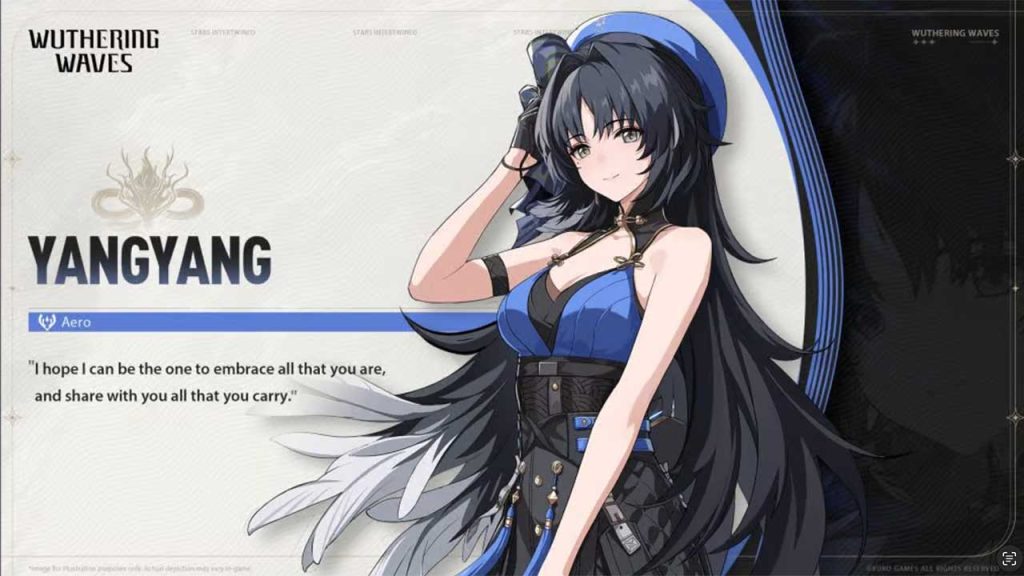 personnage-4-etoiles-Yangyang-wuthering-waves