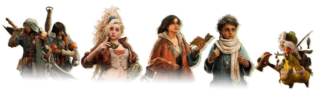 personnages-mode-histoire-monster-hunter-wilds